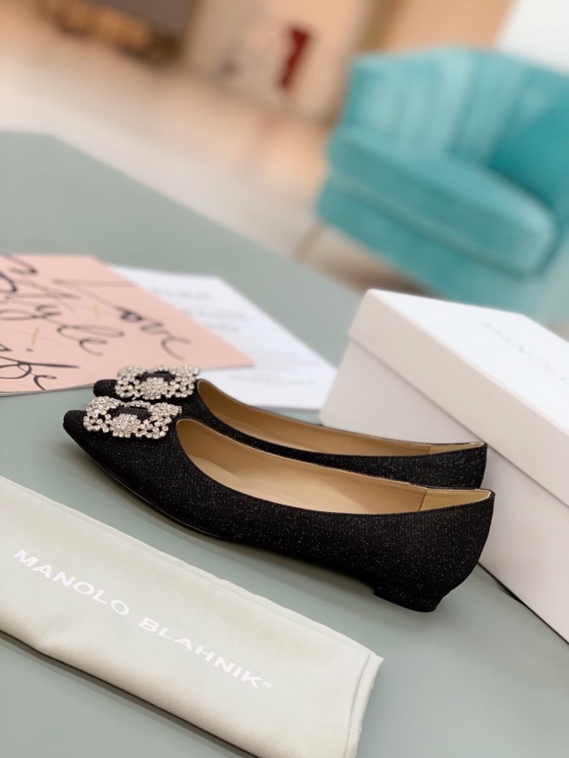 Manolo Blahnik flat shoes